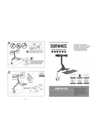 Duronic DM1K1X2 - Support mural
