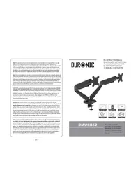 Duronic DMUSB52 - Support d'écran