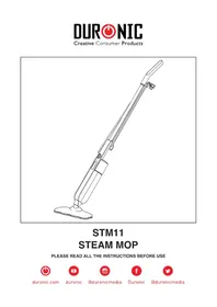 Notice Duronic STM11 Buhar temizleyici