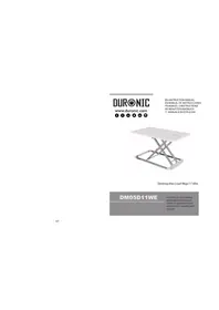 Notice Duronic DM05D11WH Bureau