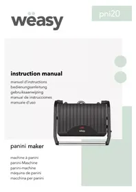 Notice Wëasy PNI20 Plaque de grill