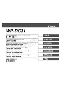 CANON WP-DC31 - Fotocamera