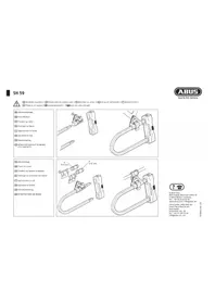 Notice ABUS SH59 Serrure