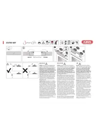 Notice ABUS JC4700 KAY Produits bébés