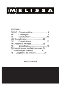 Notice Melissa 16250086 Cuiseur à oeufs