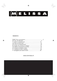 Notice Melissa 16540012 Non catégorisé