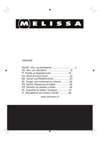 Notice Melissa 16540009 Chauffage