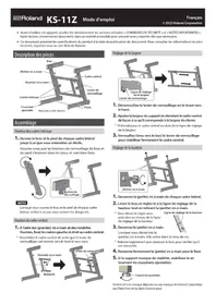 Notice ROLAND KS-11Z Non catégorisé