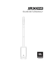 Notice JBL IRX ONE Enceinte