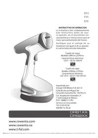 Notice ROWENTA X-CEL STEAM DR8173 Nettoyeur vapeur