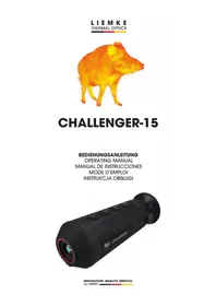 Notice LIEMKE CHALLENGER-15 Binoculars
