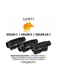 Notice LIEMKE KEILER-25.1 Binoculars
