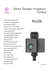 Notice WOOX R4238 Programmateur d'arrosage