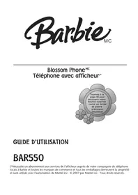 Notice Emerson BAR550 Téléphone