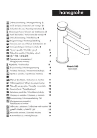 Notice Hansgrohe FINORIS 100 Robinet