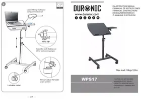 Notice Duronic WPS17 Microphone