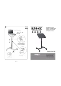 Duronic WPS27 - Support pour ordinateur portable