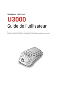 Notice Thinkware U3000 Dashcam