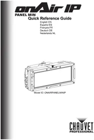Notice Chauvet ONAIR IP PANEL MIN Iluminación
