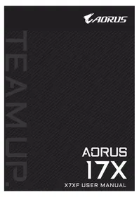 Notice GIGABYTE AORUS 17X 笔记本电脑