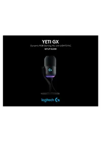 Notice LOGITECH YETI GX Microphone