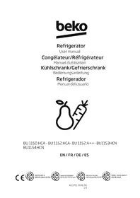 Notice BEKO BU1154HCN Jääkaappi