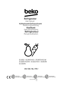 Notice BEKO B1904N Hladilnik