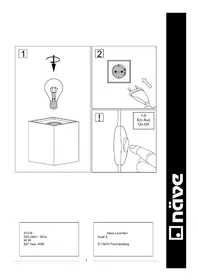 Notice Näve CARLIE Lampe