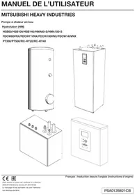 MITSUBISHI FDCW100VNX - Pompe à chaleur