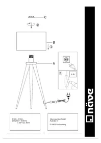 Notice Näve TRIPOD Lampe