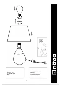 Notice Näve GRADO Lampe
