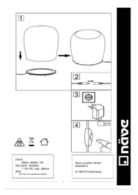 Notice Näve SMOKY Lampe