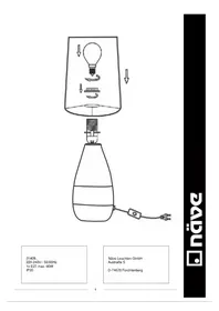 Notice Näve CARRARA Lampe