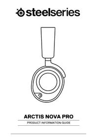 Notice STEELSERIES ARCTIS NOVA PRO X 头盔