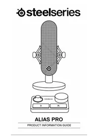Notice STEELSERIES ALIAS PRO 麦克风