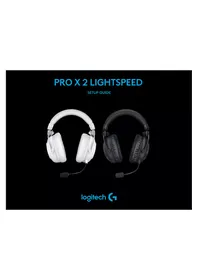 Notice LOGITECH G PRO X 2 LIGHTSPEED Fejhallgató