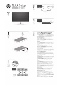 Notice HP M27FE FHD Moniteur