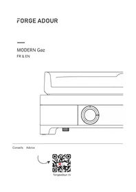 Notice FORGE ADOUR MODERN G60 A N Plaque de grill
