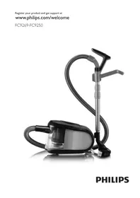 Notice PHILIPS ERGOFIT FC9266 Støvsuger
