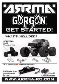 Notice ARRMA GORGON MEGA 550 Jouet radiocommandé