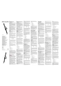 Notice REVLON RVIR1159E2 Fer a boucler