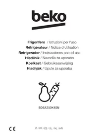Notice BEKO BDSA250K4SN Hladilnik