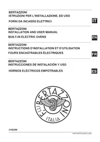 Notice BERTAZZONI F605HEREKAX Oven