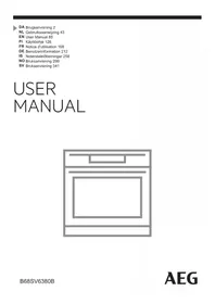 Notice ELECTROLUX B68SV6380B Elektrisk ugn