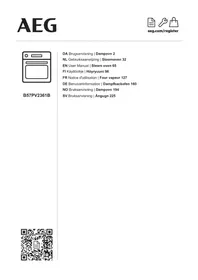 Notice ELECTROLUX B57PV2361B Elektrisk ugn