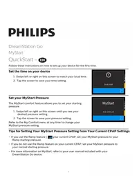 Notice PHILIPS DREAMSTATION GO HH1507 Não categorizado