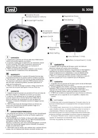 Notice Trevi SL 3056 Radio-réveil