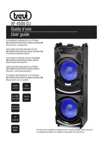 Notice Trevi XF 4500 DJ Haut-parleur