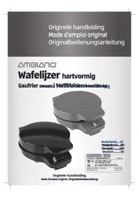 Notice Ambiano GT-SF-WEZ-04 Waffeleisen
