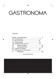 Notice Gastronoma 18220001 Trancheuse